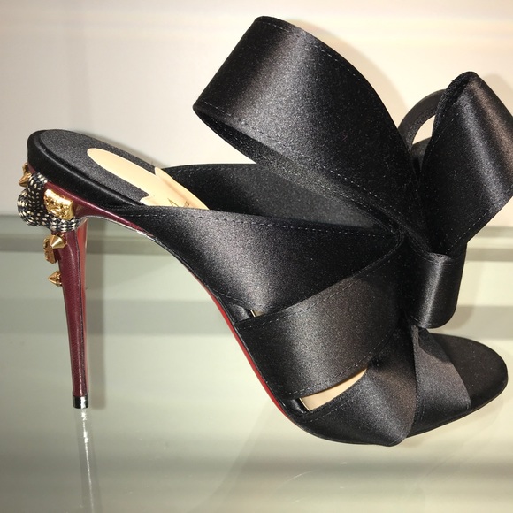 Christian Louboutin Edo Bow Mule (Sold in Store) - Picture 3 of 4